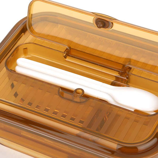 【分仓直发包邮】乐扣乐扣琥珀色玻璃长方形三分格保鲜LCB231FU 商品图4