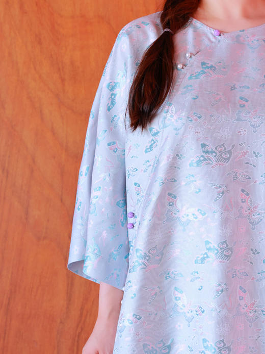 【2026东衣作】新中式连衣裙（25707343风入竹-高定款） 商品图4