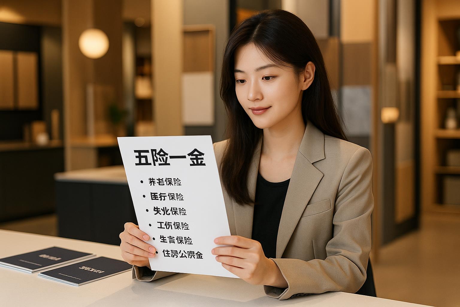 家居建材导购的五险具体包括哪些？