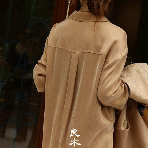 【预售7天】良木礼抽绳翻领衬衫（Q2582115） 商品图3