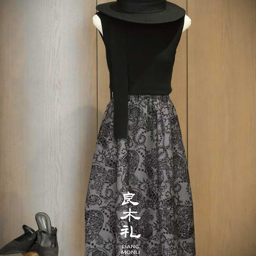 良木礼腰果花半裙（Q2584170F） 商品图0