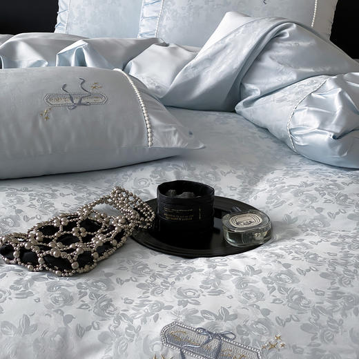 自然醒50支全棉提花四件套-晨露微光AN 商品图14