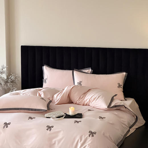 自然醒A类50支磨毛四件套-爱与蝶AN 商品图3