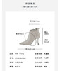 Westory2025年冬季尖头高跟油蜡胎牛皮踝靴通勤简约百搭短靴W25DS85301 商品缩略图10