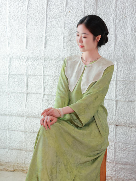 【2026东衣作】新中式披肩（25710249木棉-结缘款） 商品图2