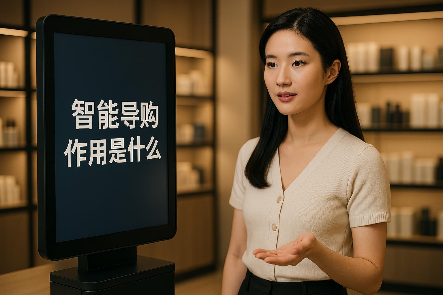 智能导购的作用怎么用英文表达？