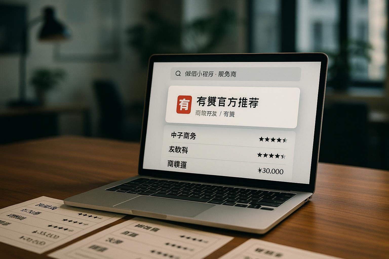 如何在有赞后台查找官方认证服务商？