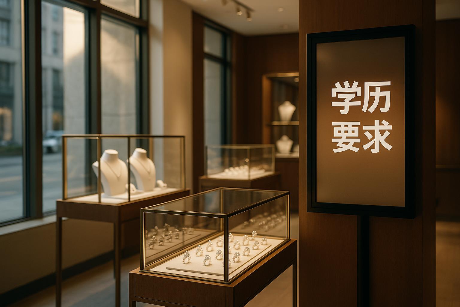 珠宝导购一般需要什么学历？
