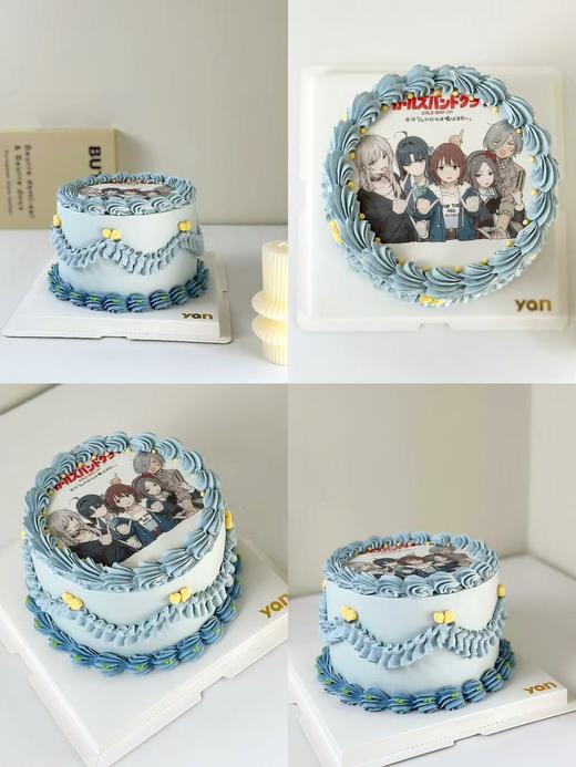 动漫角色欢聚蛋糕 商品图2