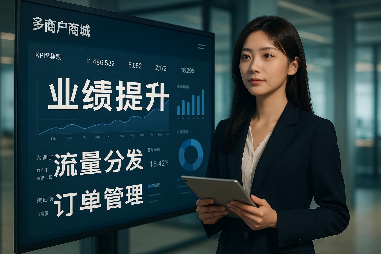 多商户平台如何优化流量分发？