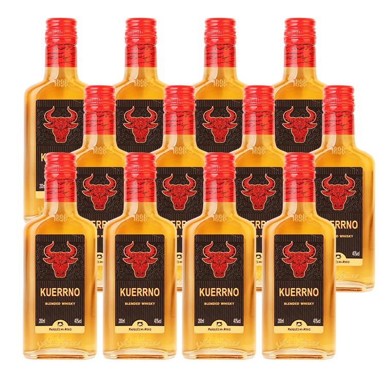 爱欧·火牛威士忌200ml*12