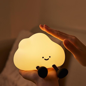 时光秀硅胶云朵小夜灯