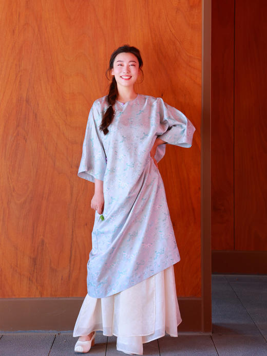 【2026东衣作】新中式连衣裙（25707343风入竹-高定款） 商品图3