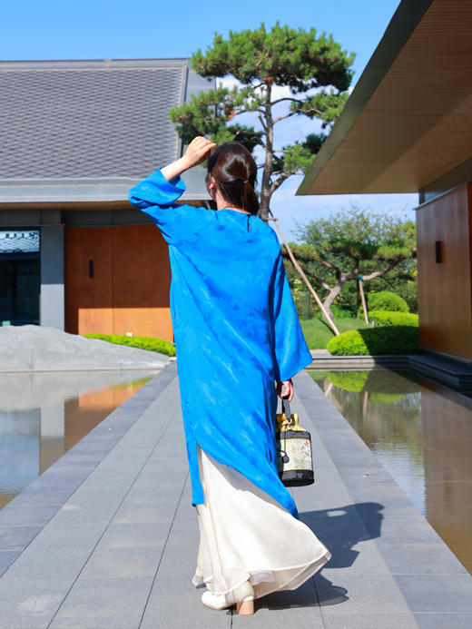 【抖音专属】新中式连衣裙（25707353与舒-高定款） 商品图3