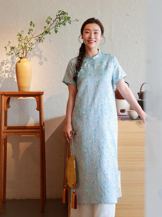 【抖音专属】连衣裙（21707182-星禾.绽放） 商品图4