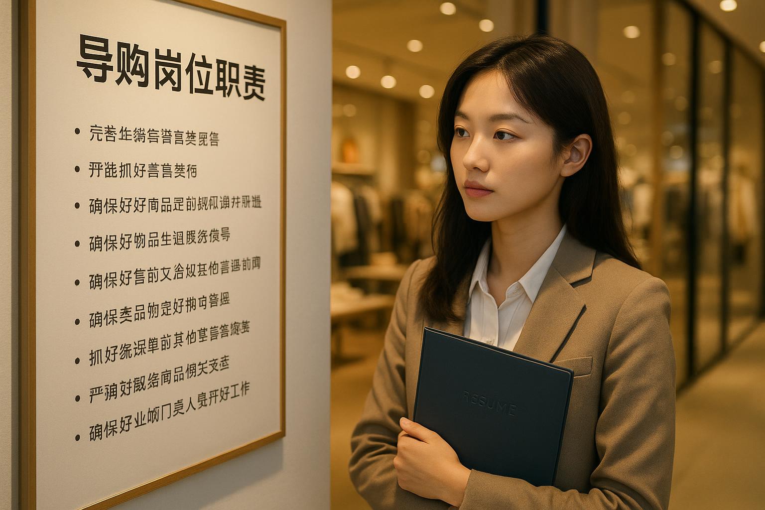 导购岗位具体做什么？