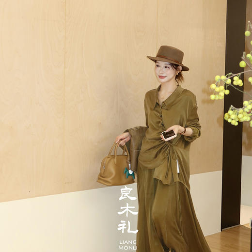 【预售7天】良木礼休闲半裙（Q2582116） 商品图3