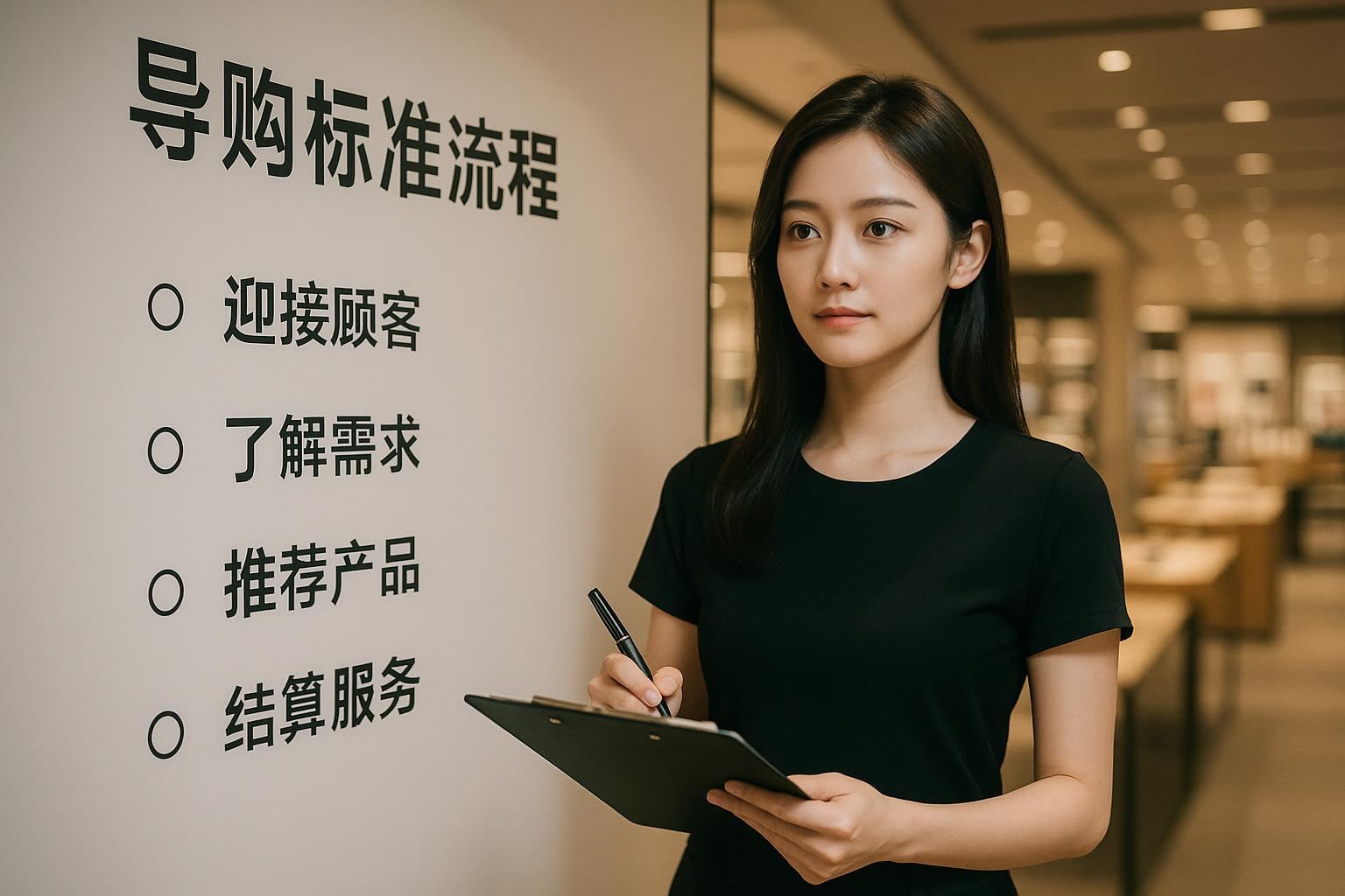 导购工作流程从哪里开始？