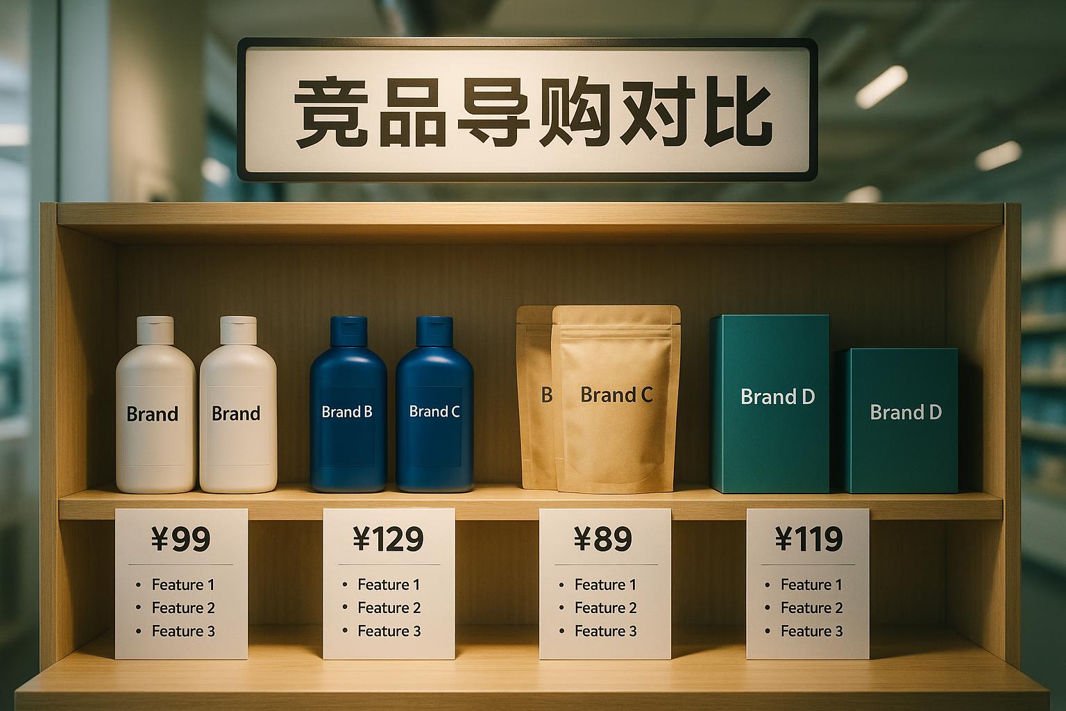 竞品导购一般包含哪些核心模块？