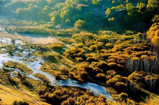 「金秋牧歌、童话秘境」-坠入内蒙草原的鎏金之梦! 商品图1