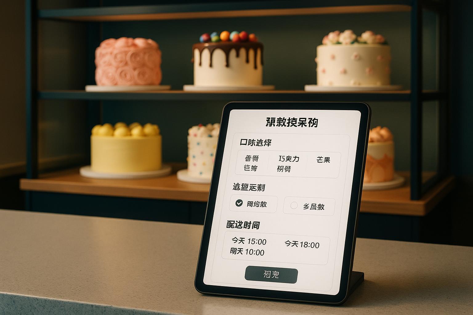 小程序如何满足自定义口味和造型？