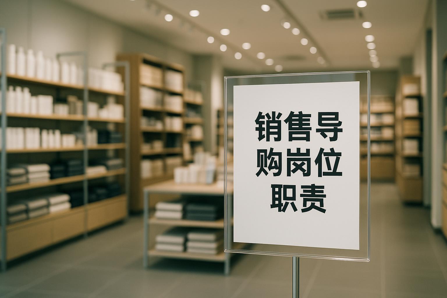 入职销售导购要做哪些事？