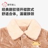 都市丽人童装中厚夹棉套装家居服长袖长裤法兰绒夹棉秋冬睡衣JHT1A3 商品缩略图2
