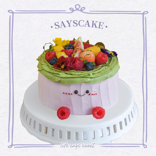 桃气莓莓 Naughty Peach Jellycat Cake 商品图0