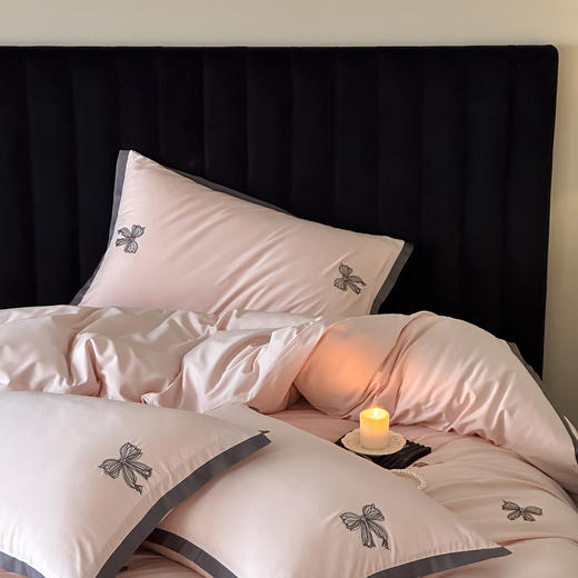 自然醒A类50支磨毛四件套-爱与蝶AN 商品图11