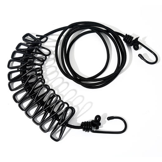 加粗晾衣绳 户外旅行凉衣绳宿舍室内外免打孔防风防滑晒被子晾晒绳1根 商品图3