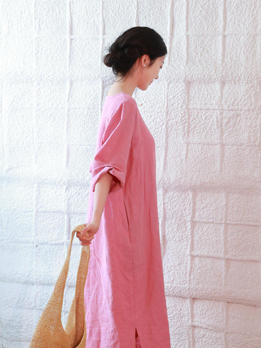 【2026东衣作】新中式连衣裙（25707265唇脂-设计师） 商品图2