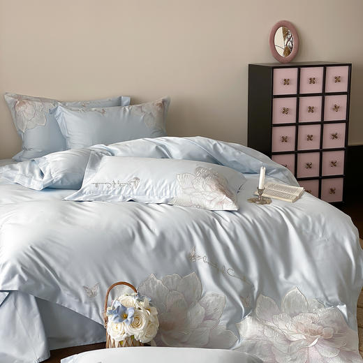 自然醒A类50支全棉刺绣四件套-雅花舒棉AN 商品图6