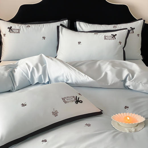 自然醒A类亲肤50支全棉四件套-幸运草AN 商品图2