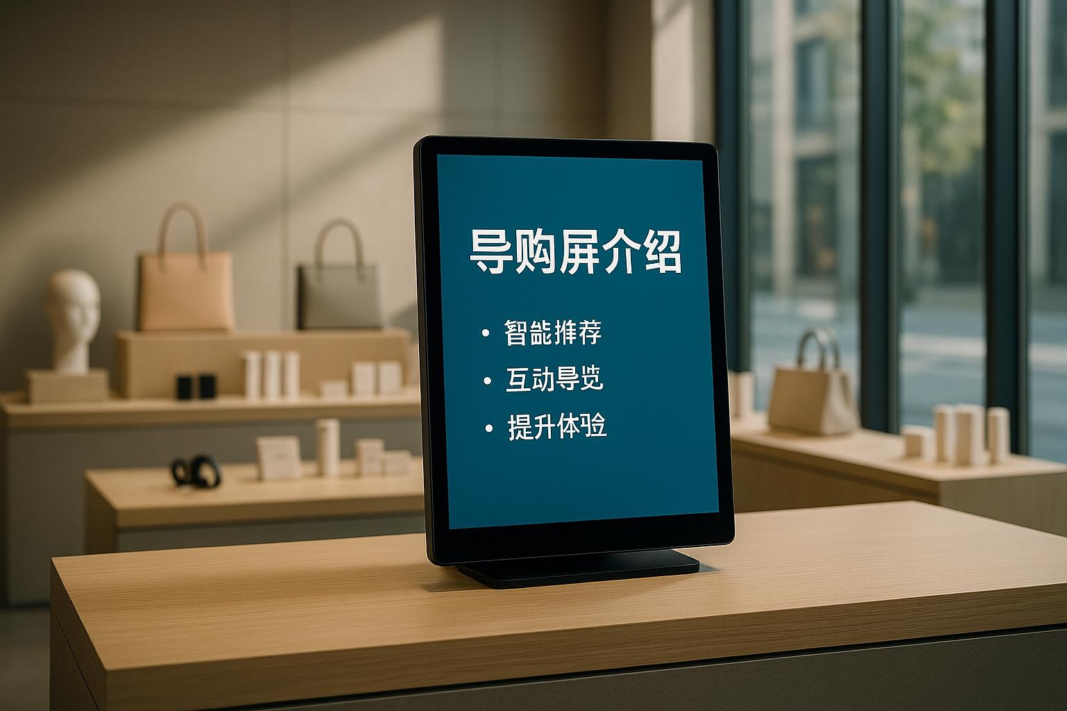 什么是导购屏？核心定义一文明白
