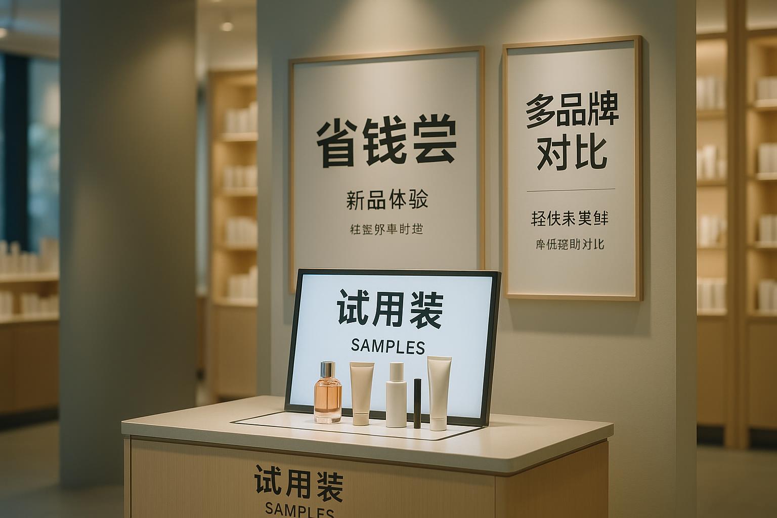 化妆品样品商城有哪些核心功能？