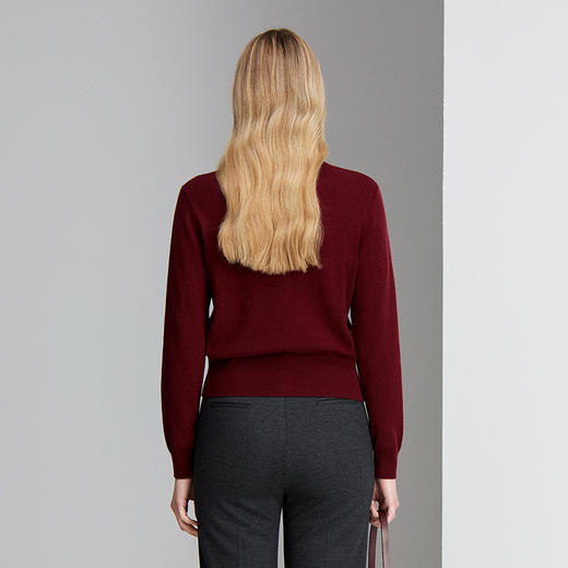 EITIE爱特爱精致时尚保暖羊毛针织衫8401102 商品图10