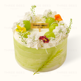 伯牙绝弦 | 茉莉花茶慕斯蛋糕