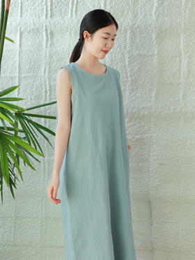 【2026东衣作】无袖连衣裙（23718075影青-结缘款）