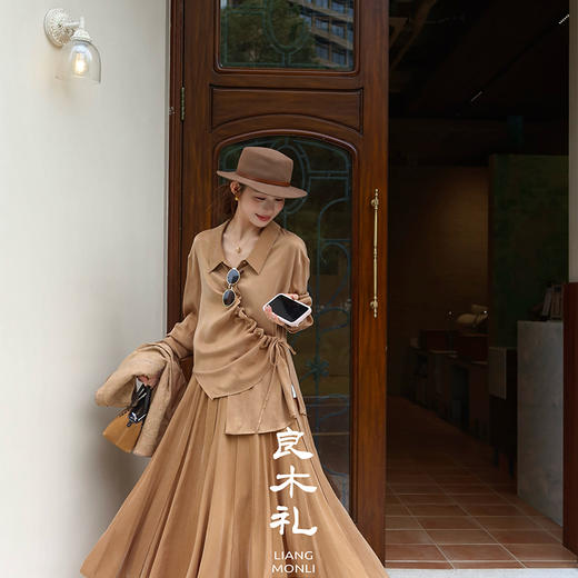 【预售7天】良木礼休闲半裙（Q2582116） 商品图4