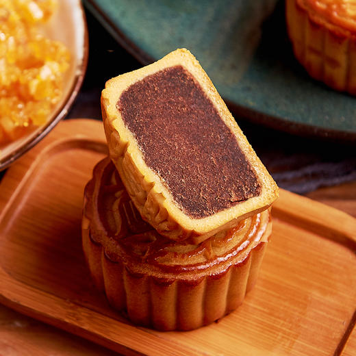 【严选】屈姑广月经典系列橘颂中秋月饼礼盒480g/盒  （厂家直发） 商品图3