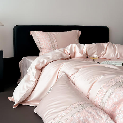 自然醒A类50支全棉刺绣四件套-黛西公主AN 商品图12