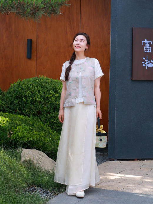 【抖音专属】中式马甲（24704689-小鹿） 商品图4