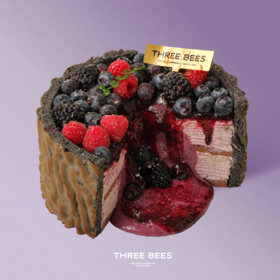 双莓虎皮千层【超满足！20层手工千层皮】