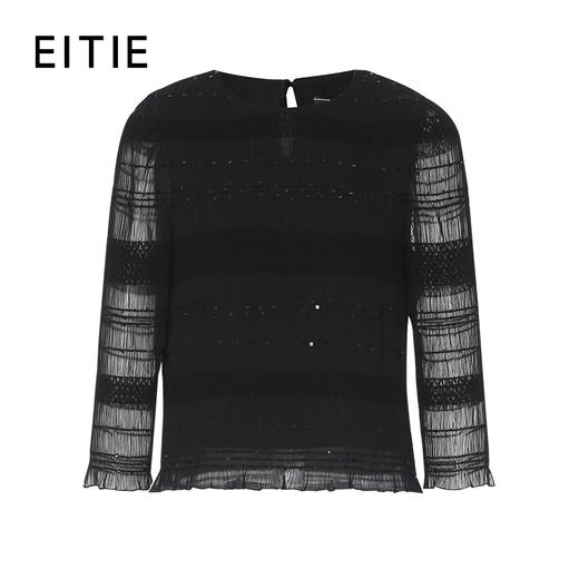 EITIE法式木耳边年秋季新款小上衣8313003 商品图6