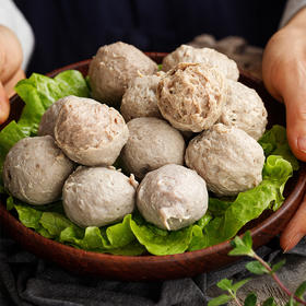 严选 | 喜盼正宗潮汕牛肉丸 250g*6袋 赠：牛肉馅饼1包