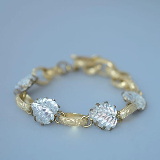 订购4周到｜Monshiro-hanamizuki-水晶 山茱萸 手镯［日本设计师］ 商品图0