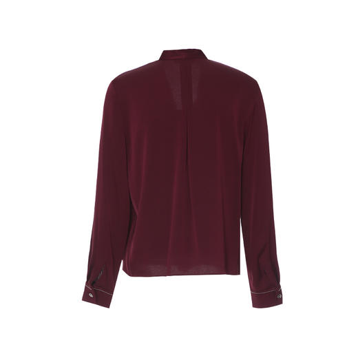 EITIE爱特爱法式气质飘带V领衬衫8313006 商品图4