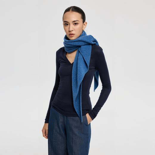 oneup全羊毛三角围巾 商品图1