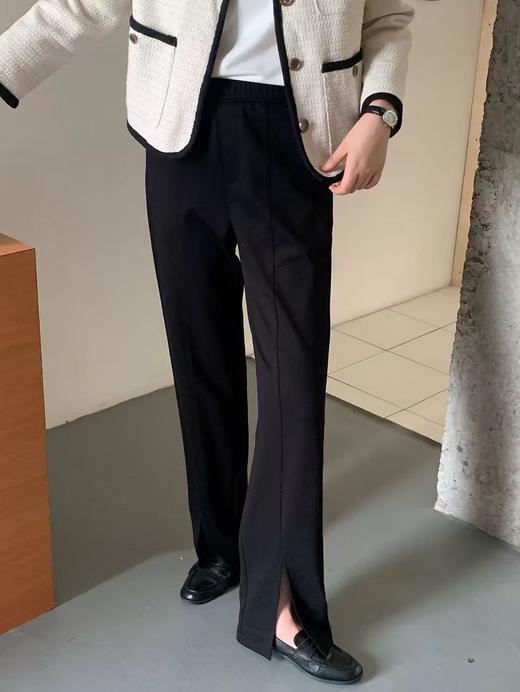 冰点价！仅限11.11！退货勿拍 直降到底！！【超值特卖】中缝开叉弹力休闲裤显瘦裤-喜出 商品图3