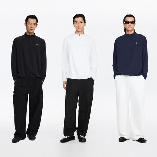 oneup运动拼接半拉链长袖（男女同款） 商品图4